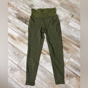 Hurley Forest Green Women's Leggings-New with Tags